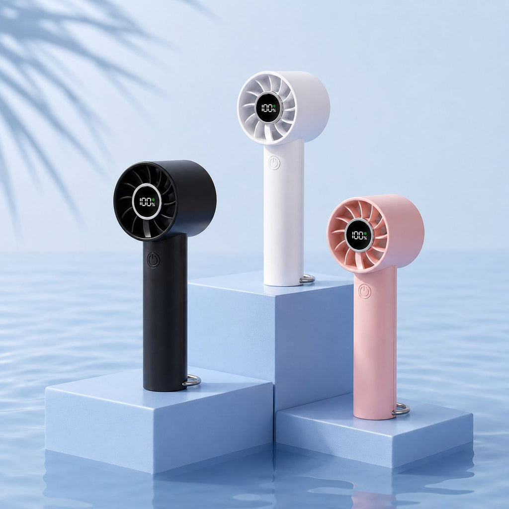 Mini Ventilateur Portable – Restez au Frais Partout Cet Été