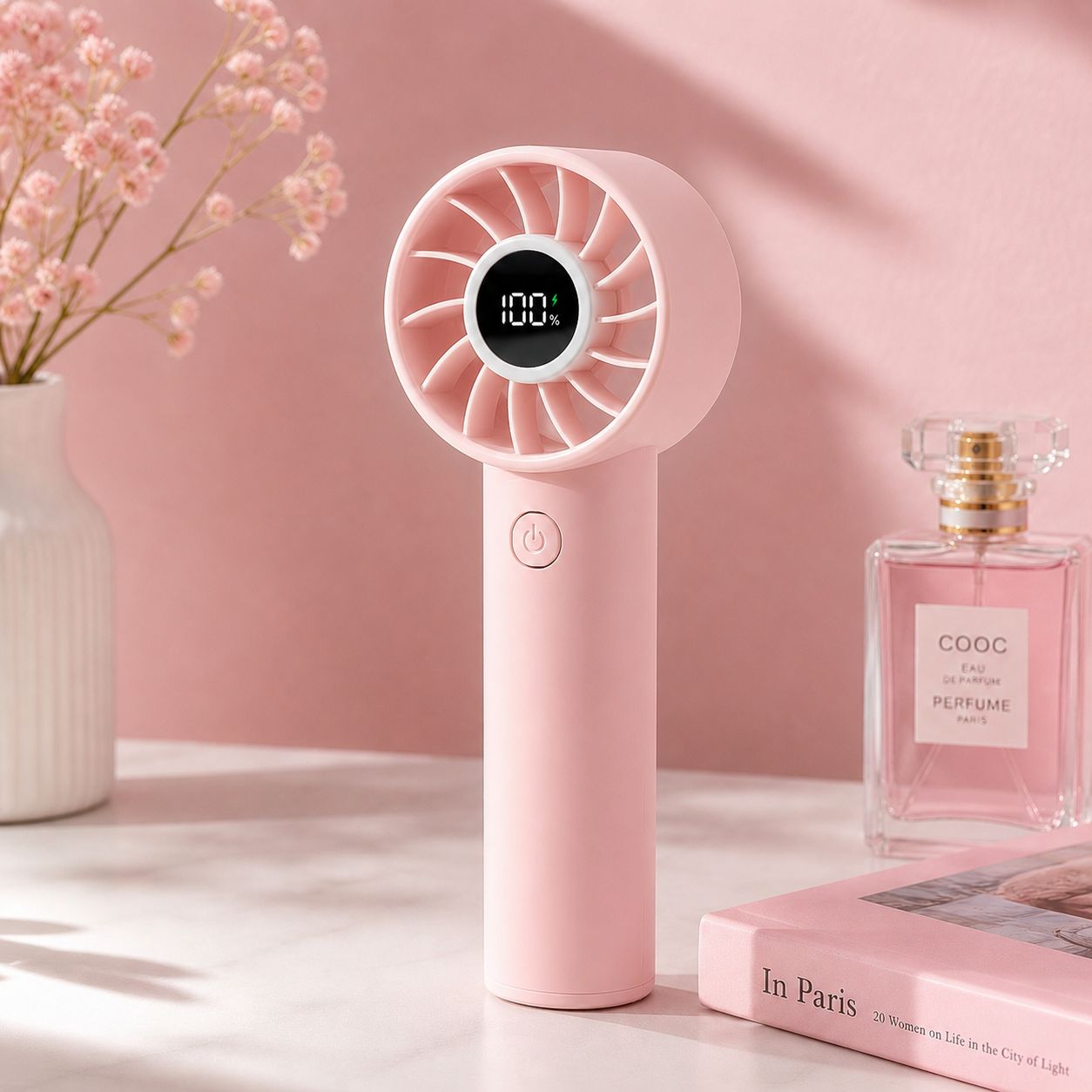 Mini Ventilateur Portable – Restez au Frais Partout Cet Été